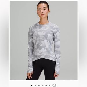 Lululemon Speckle Camo - Rulu Long Sleeve